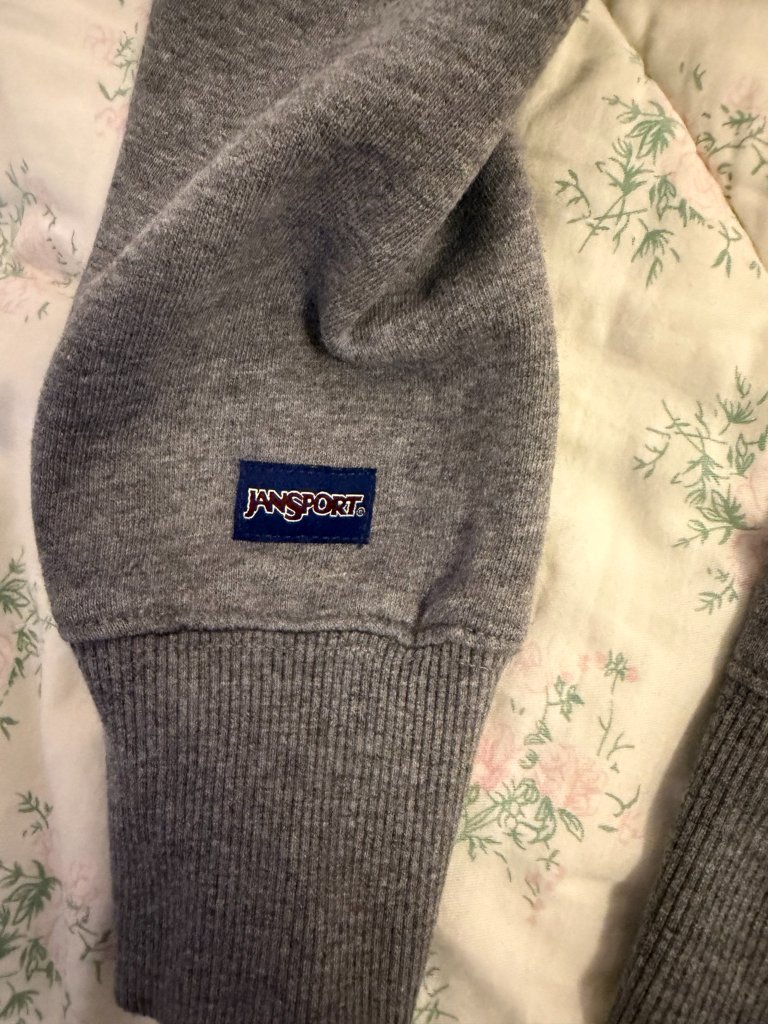 Small Nwot Jansport Gray Columbia Hoodie Sweatshirt Women's — image 3 of 8